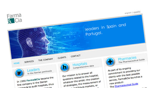 dise�ador web farmacia